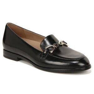 Naturalizer Women's Black Leather Gala Loafers Size 8M